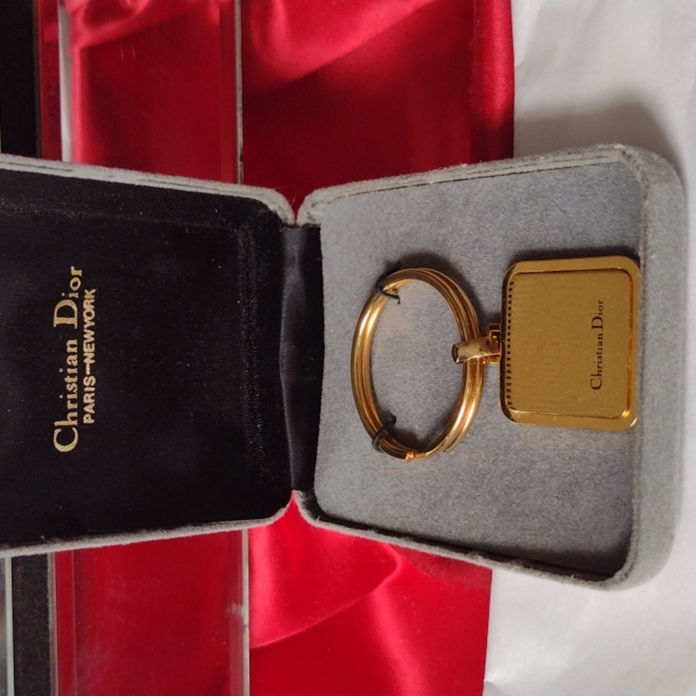 Christian Dior Classic Men's Keyring in Original 🎁 NWT - Picture 5 of 6
